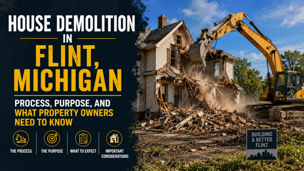 House Demolition in Flint, Michigan: Process, Purpose, and What Property Owners Need to Know